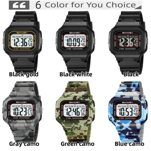 Multifunction Digital Sports Watch