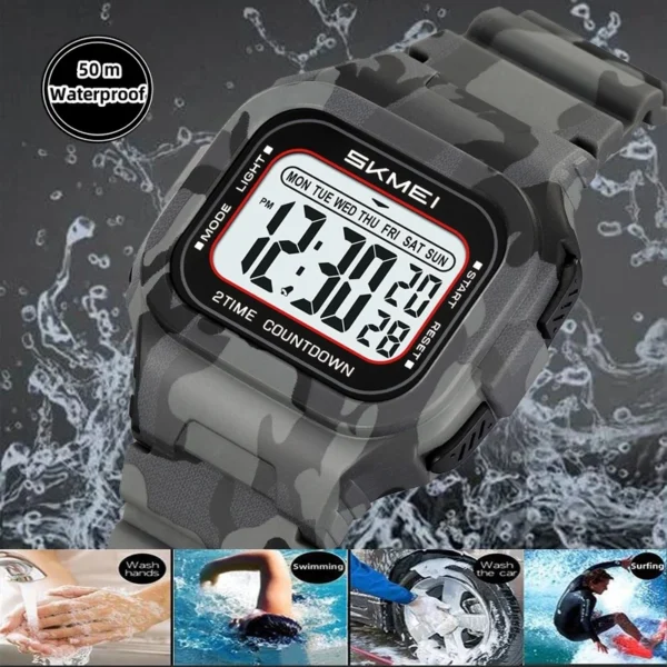 Multifunction Digital Sports Watch