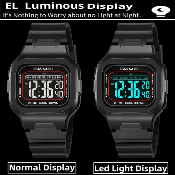 Multifunction Digital Sports Watch