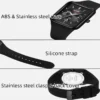 Multifunction Quartz Watch with Silicone Strap