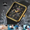 Multifunction Quartz Watch with Silicone Strap