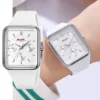 Multifunction Quartz Watch with Silicone Strap