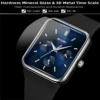 Multifunction Quartz Watch with Silicone Strap