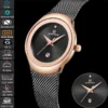 Waterproof Watch with Stainless Steel Mesh Strap