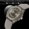 5ATM Waterproof Quartz Watch with Silicone Strap