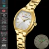 Gold Tonneau Quartz Watch