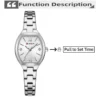 Gold Tonneau Quartz Watch