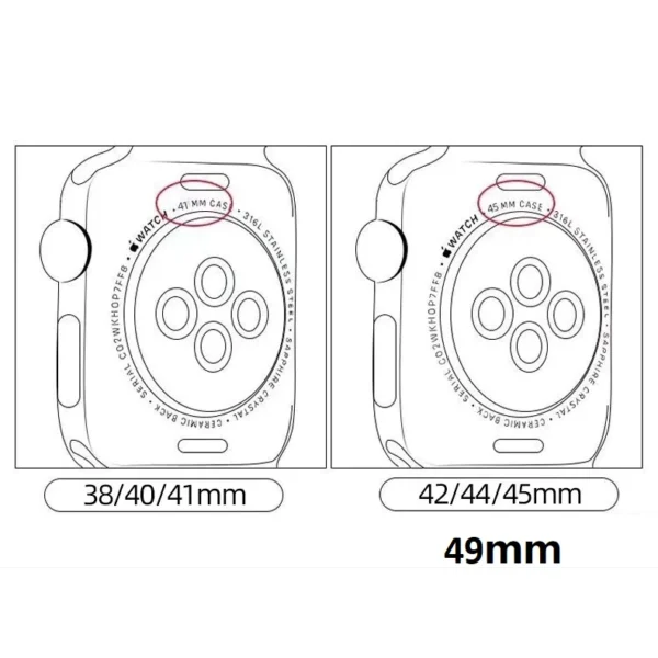 Magnetic Silicone Watch Band for Apple Watch