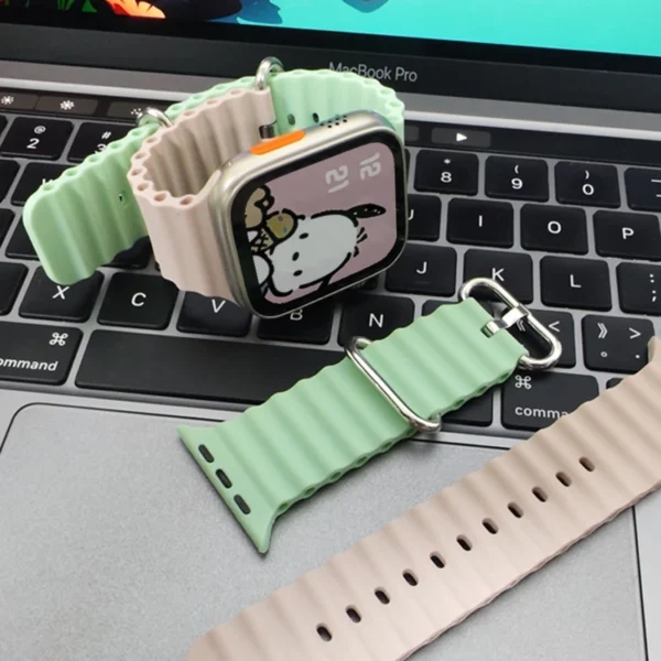 Magnetic Silicone Watch Band for Apple Watch