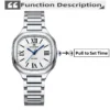 Square Roman Numeral Quartz Watch