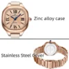 Square Roman Numeral Quartz Watch