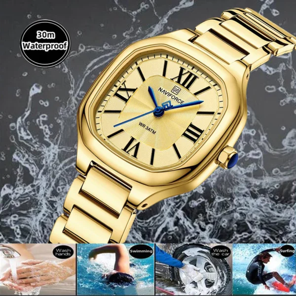 Square Roman Numeral Quartz Watch