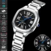 Square Roman Numeral Quartz Watch