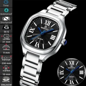 Square Roman Numeral Quartz Watch